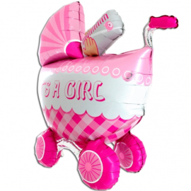 Buggy it is a girl 3D folie ballon 106cm