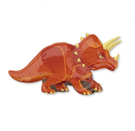 Triceratops dino folie ballon 106x60cm