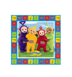 Teletubbies servetten 16 stuks 33x33cm