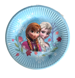 Frozen borden 12 stuks 19,5cm