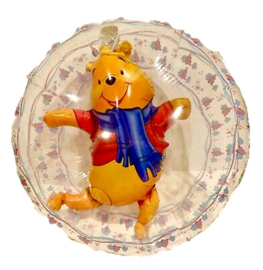 Winnie de Poeh folie ballon doorzichtig 60cm