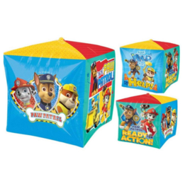 Paw patrol kubus folie ballon 38cm