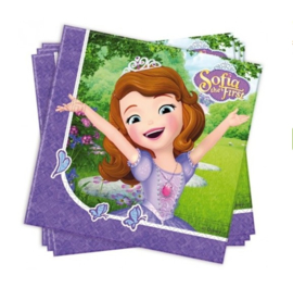 Sofia the First servetten 20 stuks 33x33cm