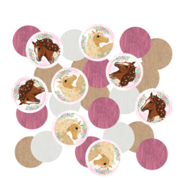 Paarden confetti zakje 14gr