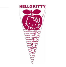 Hello Kitty snoepzakken plastic 6 stuks