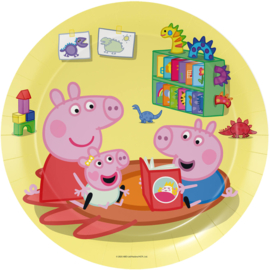 Peppa Pig borden 8 stuks 23cm