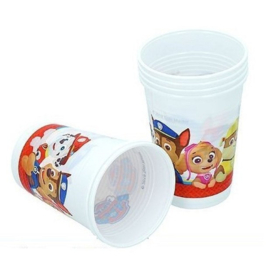 Paw Patrol bekers 6 stuks 200ml