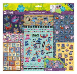 Stitch super sticker set