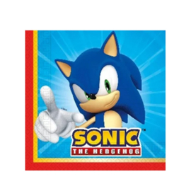 Sonic servetten 20 stuks 33x33cm