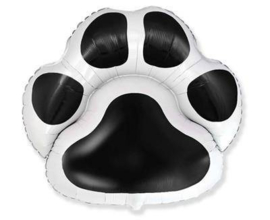 Hond voetafdruk folie ballon 61cm