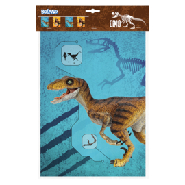 Jurassic dinosaurus vlaggenlijn papier 3m