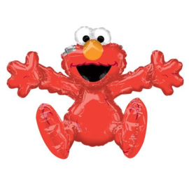 Elmo Sesamstraat ballon zittend 66cm