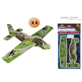 Jurassic World zweefvliegtuig set karton 4x
