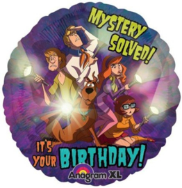 Scooby Doo folie ballon op stok 20cm