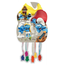 Smurfen trekpinata 33x46cm