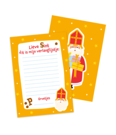 Sinterklaas verlanglijstje 6 stuks