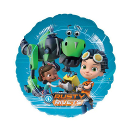 Rusty rivets folie ballon 45cm