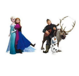 Frozen decoratie karton 2 stuks