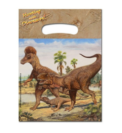 Jurassic dino feestzakjes 8 stuks