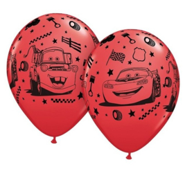 Cars ballonnen 6 stuks 30cm