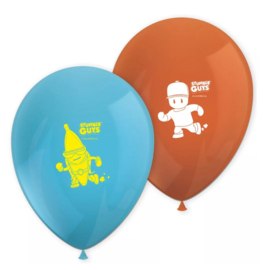 Stumble Guys ballonnen 8 stuks 28cm