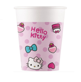 Hello Kitty bekers 8st 200ml