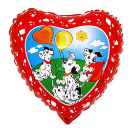 101 Dalmatiers folie ballon 45cm