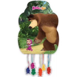 Masha en de beer trekpinata 33x46cm