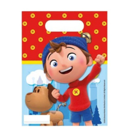 Noddy de detective feestzakjes 6 stuks