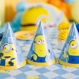 Minions feesthoedjes 6 stuks