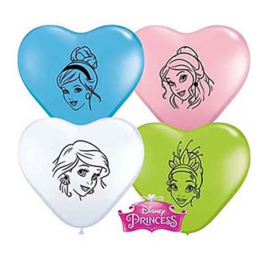Prinsessen Disney ballonnen mini 5 stuks