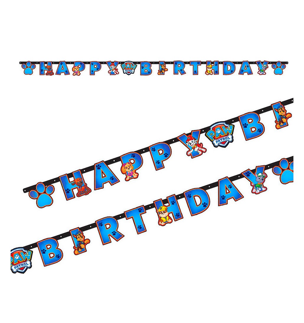 Paw Patrol letterslinger 1,8m