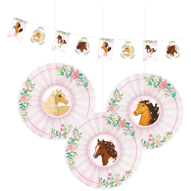 Paarden slinger + hangdecoratie