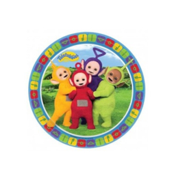 Teletubbies borden 18cm 8 stuks