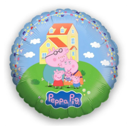 Peppa Pig familie folie ballon 45cm