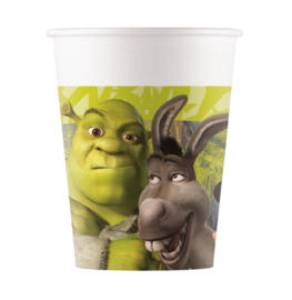 Shrek bekers 8 stuks 200ml