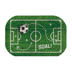Voetbal serveerschaal 2 stuks