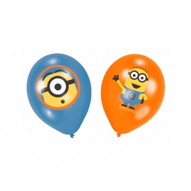 The Minions ballonnen 6 stuks