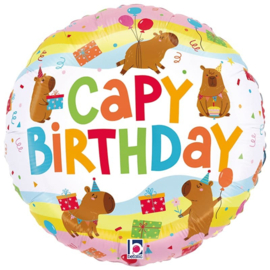 Capibara folie ballon 45cm