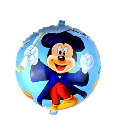 Mickey Mouse geslaagd folie ballon