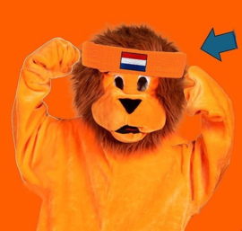 Oranje EK voetbal haarband