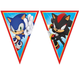 Sonic the Hedgehog slinger vlaggenlijn 2,3m