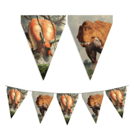Jurassic dinosaurus vlaggenlijn 3m