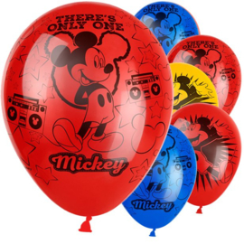 Mickey Mouse ballonnen 6 stuks 28cm