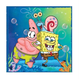 Spongebob Squarepants servetten 16 stuks 33cm