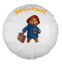 Paddington Gefeliciteerd folie ballon 45cm