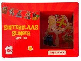 Sinterklaas slinger LED 2,6m