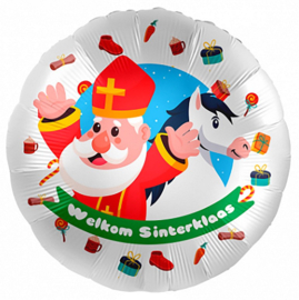 Sinterklaas folie ballon 45cm