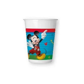 Mickey Mouse bekers 8 stuks 200ml