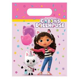 Gabby's Poppenhuis traktatiezakjes plastic 6 stuks